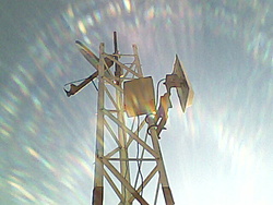 torre brilhando