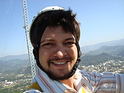 Josiel na torre da Vivo