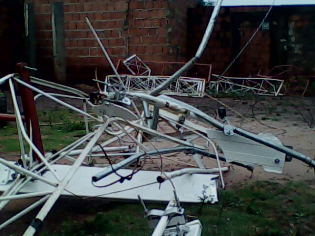 oque sobrou da torre antiga