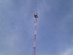 montando torre antiga
