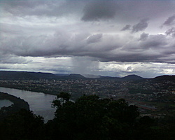 Muita chuva no final da tarde