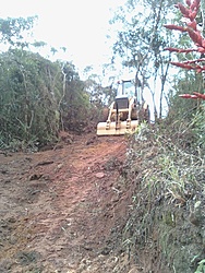 Abertura da estrada...