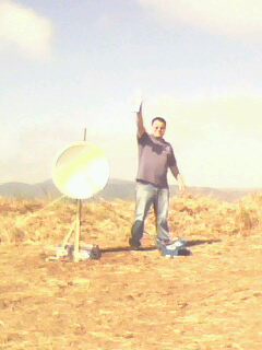 O teste, enlace de 50 Km com rocket M5 e ROCKET DISH30, 50 Mb full