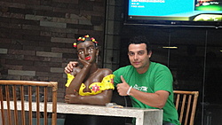 Eu e a Baiana