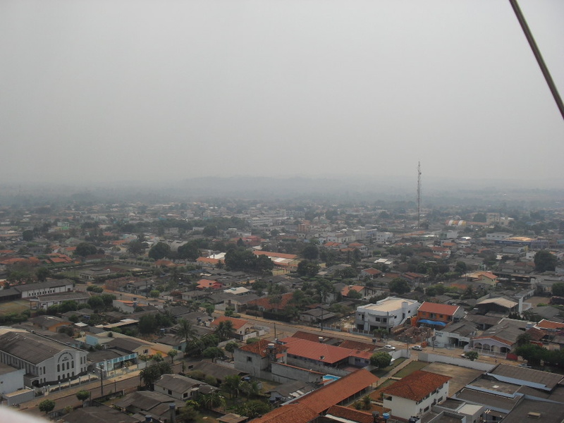 Vista parcial da cidade de Juina-MT