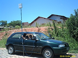 Teste de sinal na Rua