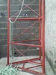 Montagem de uma nova torre.