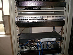 Rack sendo montado