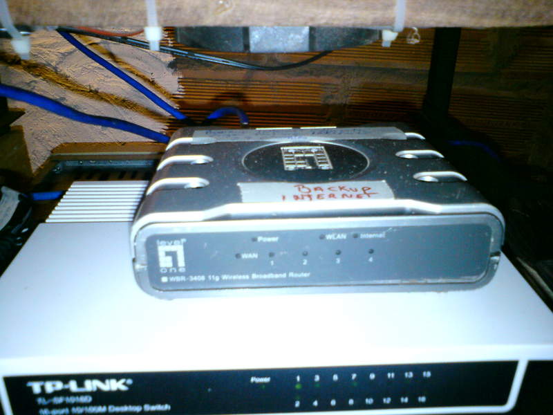 Router Level1 para backup quando cai o sistema jogos os clientes todos nele não e um boa coisa mais ajuda