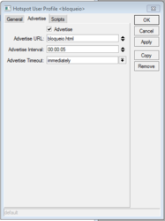 Clique na imagem para uma versão maior

Nome:	         Advertise Bloqueio.PNG
Visualizações:	445
Tamanho: 	15,2 KB
ID:      	21456