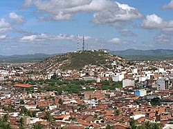 Vista aérea parcial de...