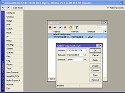 SXT ChangeClientAddress