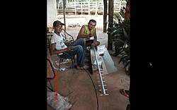 Montagem Yagi Uda 20dbi 2