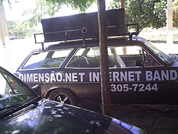 Carro de som pra fazer os...