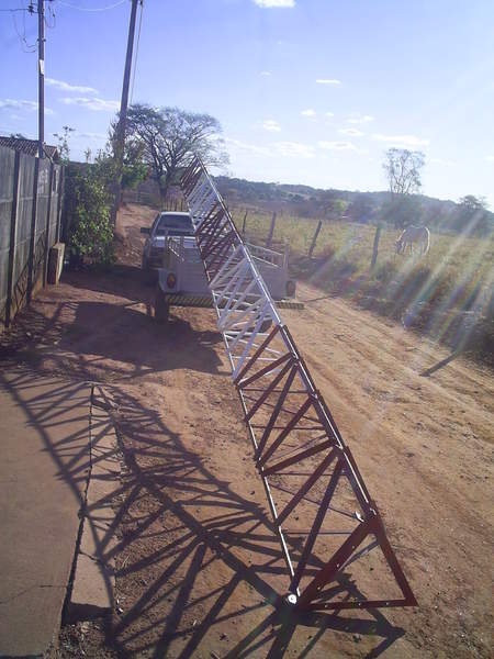 transportando  a torre