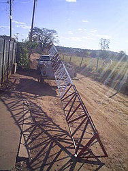 transportando  a torre