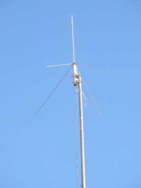 Antena de VHF 1/4 DE ONDA  USADA PARA O ECHOLINK