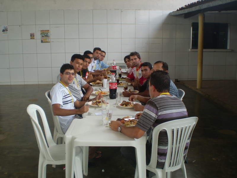 Almoço com toda a Turma