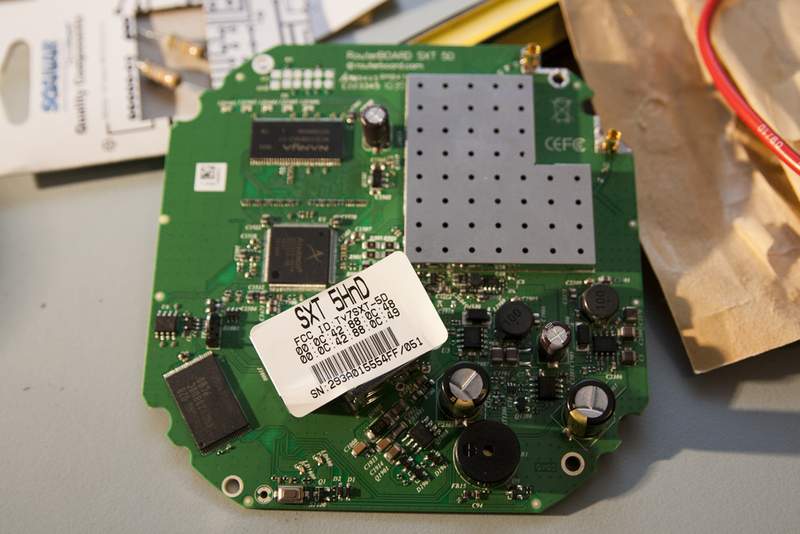SXTMod 11 PCBwithMMCX