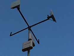 Antenas Xwave 2.4 Vertical + Bullet2 Cobrindo Apenas 180 Graus