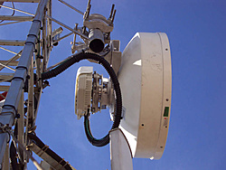 Ptp de 23Km Radio Siae 7Ghz 170MB FULL antenas RFS 1.20 e 0.60