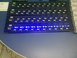 Patch Panel ligado para teste.