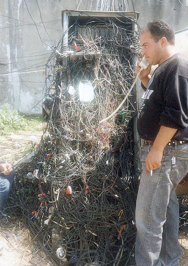 Como localiza um par neste bolo de fios? rsrsrsrs