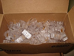 Caixa com 100 Conectores AMP