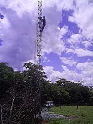 Montagem da torre