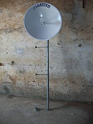 SUPORTE PARA 2 ANTENAS