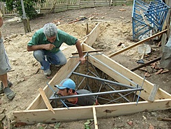 Refazendo a Base depois que Caiu com um vendaval