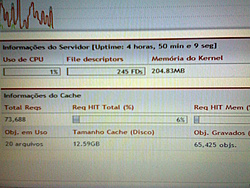 Tela de status no server do...