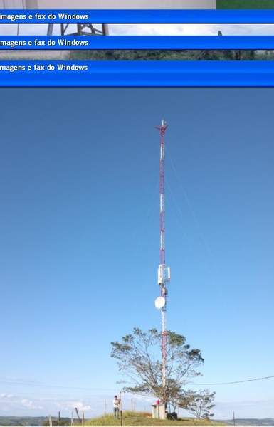 depois de um dia tra trabalho ta ai a torre de pe novamente