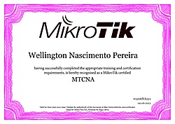 Certificações Mikrotik