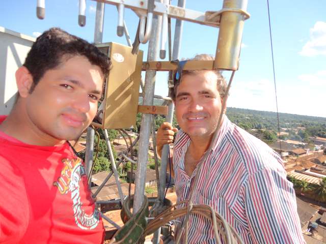 GILNEI E SERGIO NA TORRE DE TRIUNFO 48 METROS /PVH