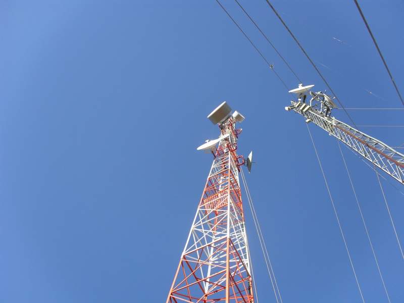 Nova torre com alguns equipamentos..Ainda falta muito trabalho..