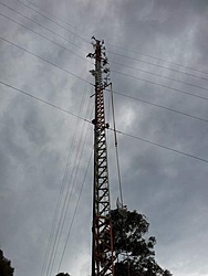 Içamento da antena...