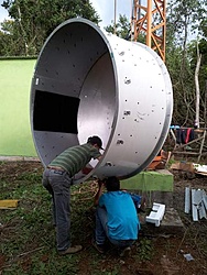 Montagem dela no site de...