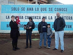 A turma na Argentina