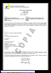 Clique na imagem para uma versão maior

Nome:	         Certificado de Homologação FOX CABLE.pdf
Visualizações:	170
Tamanho: 	91,8 KB
ID:      	39655