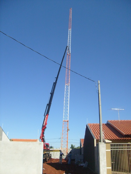 Instalaçao Torre Autoportante 30m