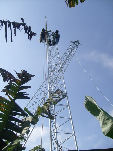 Instalaçao Torre Autoportante 18m