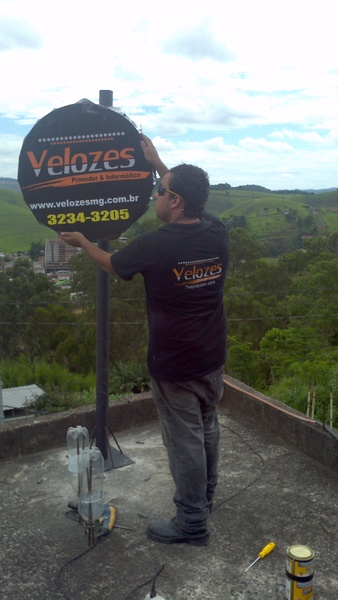 Apor Radome Com Lona Personalizada.