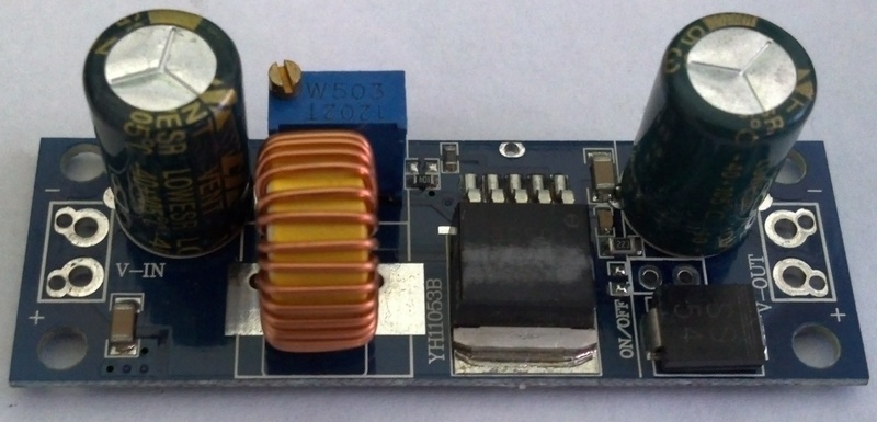 DC 4.5-32V to 5-42V Boost Step-Up Descrição:
• Módulo: 4A versão step-up
• Propriedades do Módulo: módulo impulso não isolado (boost)
• Tensão de entrada: 4.5-32V
• Corrente de entrada: 0-4ª
• Tensão de saída: 5-42V (continuamente ajustável)
• saída corrente :0-4A (que está relacionada com a entrada, a pressão de saída diferente. Maior entre a tensão de saída diferente, menor é a corrente.)
• Temperatura de funcionamento: -40 ° C a +85 ° c
• Frequência de trabalho: 180Khz
• Eficiência de conversão: até 94%
• proteção contra curto-circuito: SIM
• Proteção contra excesso de temperatura: Sim (Over temperatura desliga automaticamente o output)
• Entrada de proteção de polaridade inversa: Não (diodo instalar a porta de entrada)
• Dimensões: 60x20x20mm
Algumas aplicações:
• ele é adequado para a tensão de impulso. por exemplo, bateria, transformador de potência, DIY ajustável fonte de alimentação, fonte de alimentação do carro laptop, boost equipamento industrial, 5V para 12V, 5V e 24V, 12V a 19V, 12V e 24V, 12V a 36V etc

Valor: R$ 50,00 + Frete
Qtd: 06