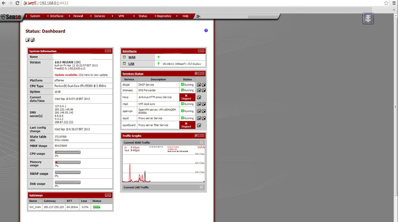 FreeBSD com interface Gráfica . "Ainda prefiro a tela preta"