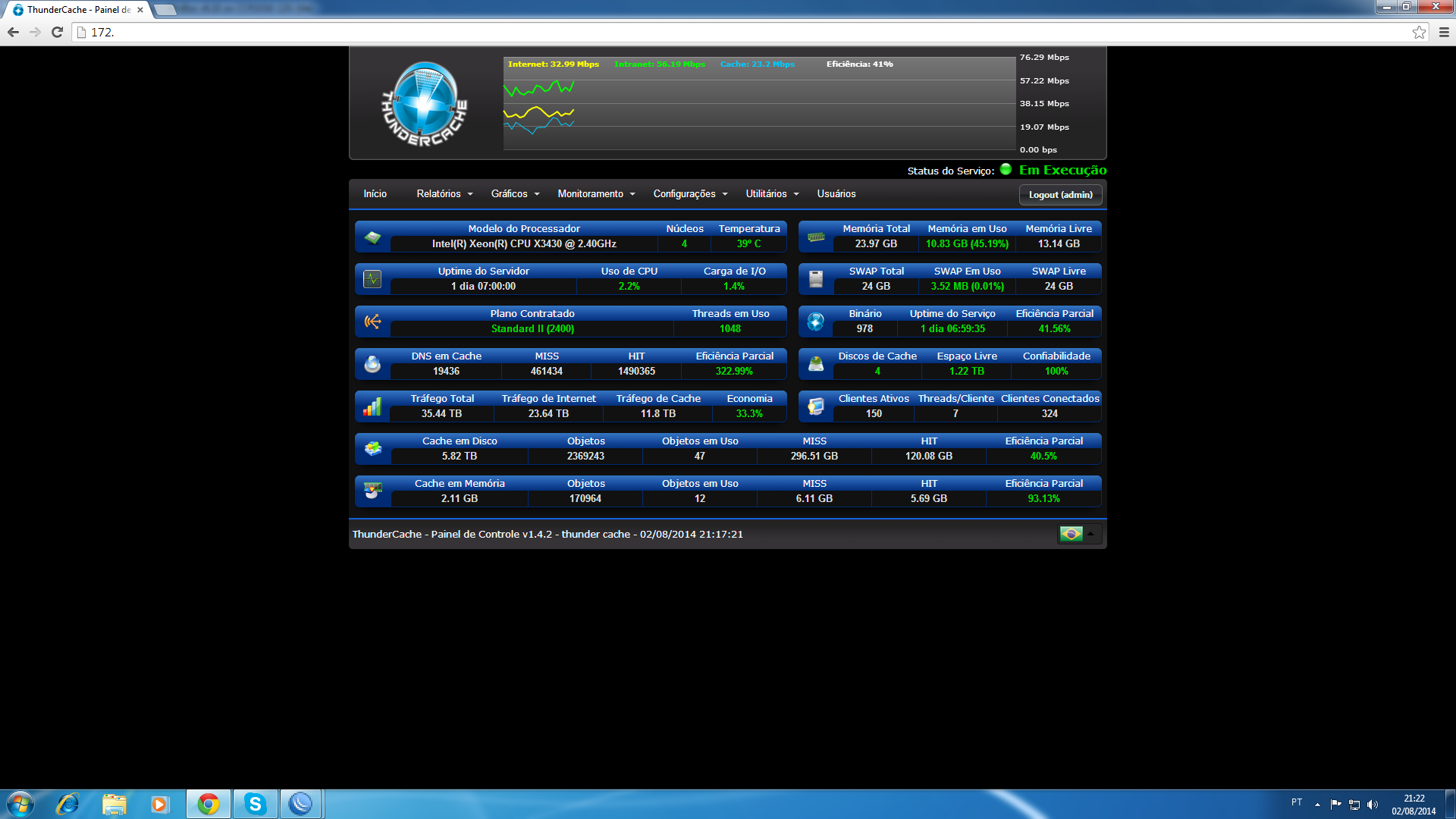 Thunder 7.1 batendo 23 MB