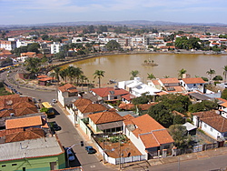 Vista do topo da torre,...