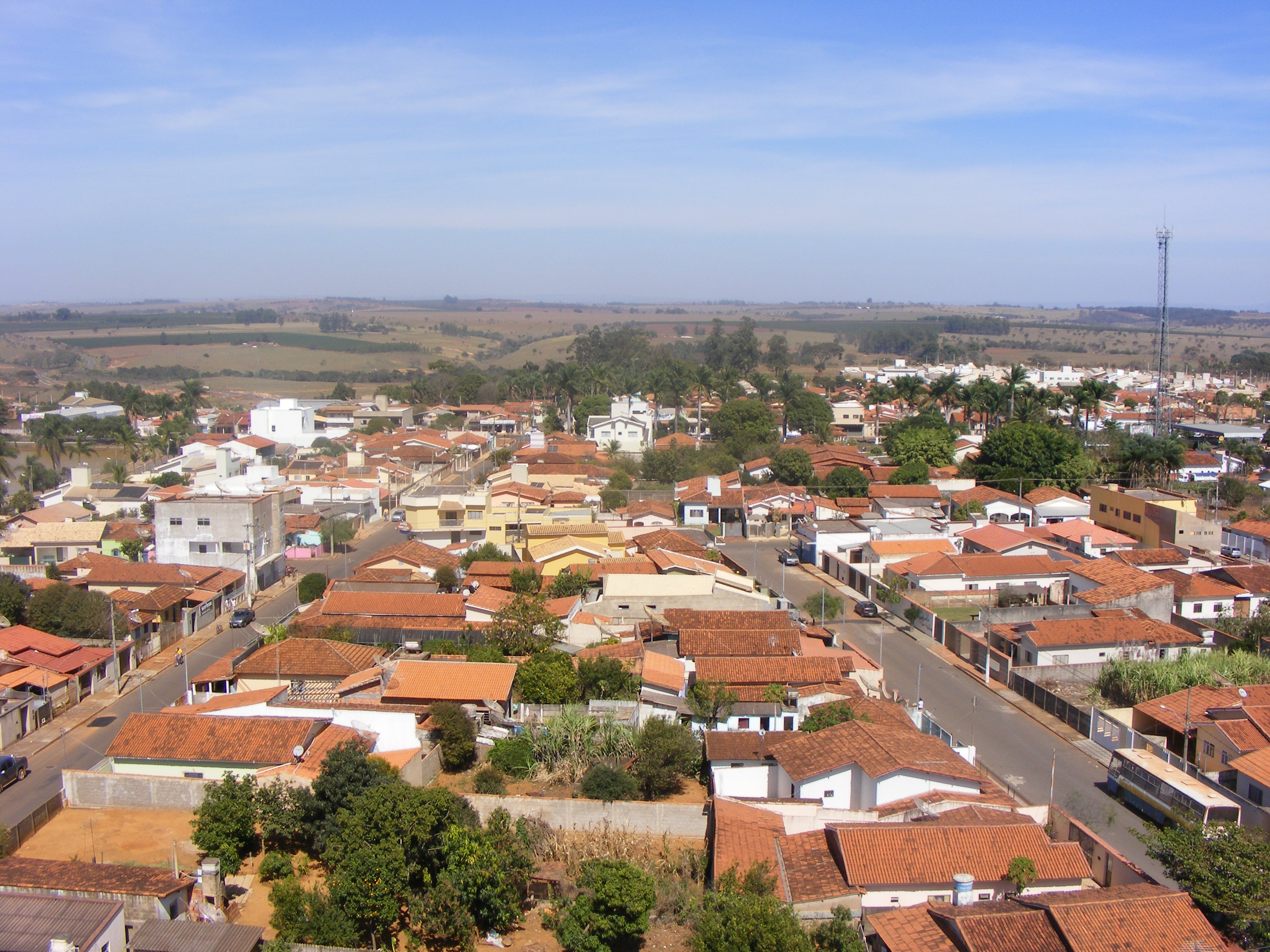 Lagoa Formosa Vista de cima de nossa torre