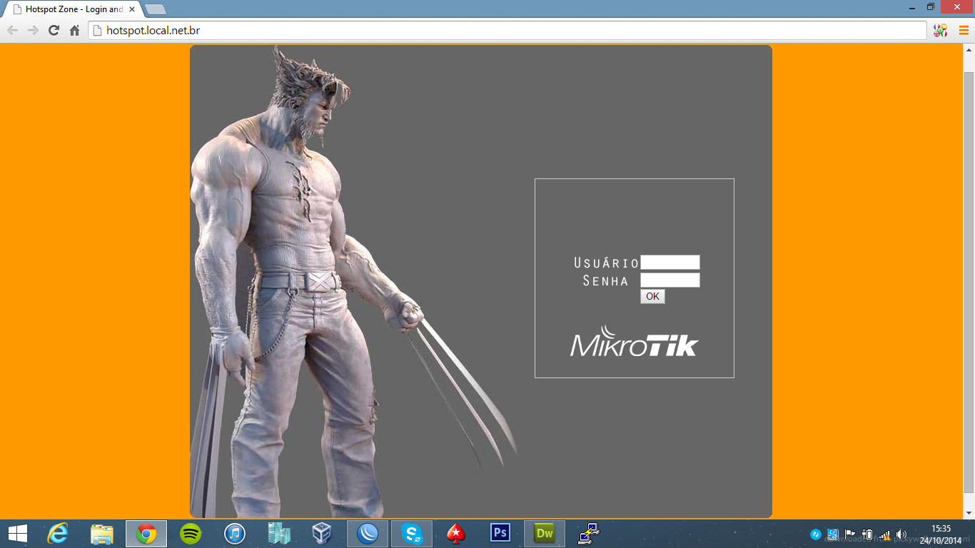 Hotspot Page, arte irada neh. =)