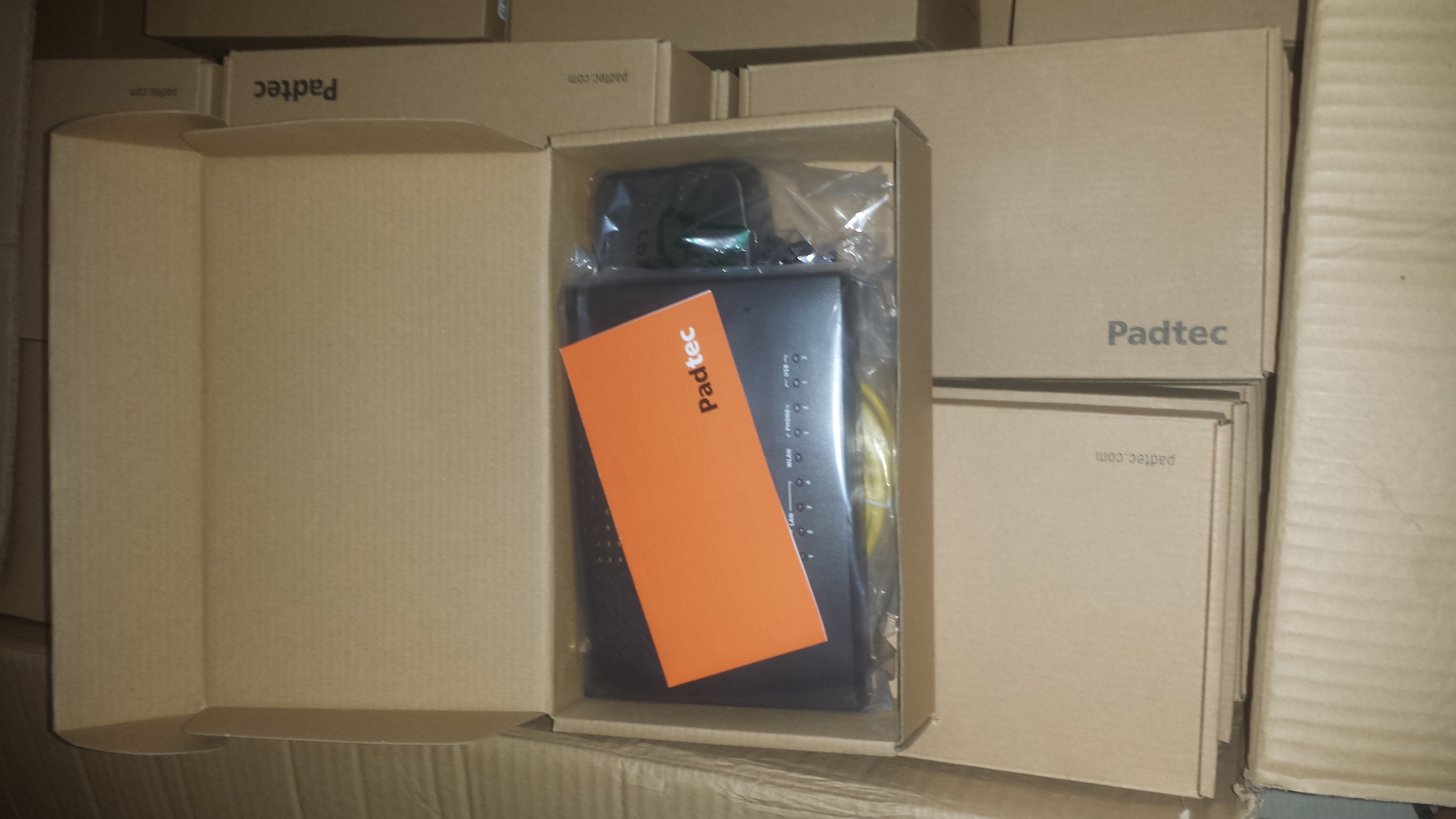 ONT PADTEC com WiFi BGN e 2FXS para telefone